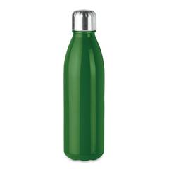 Vue Bouteille en verre 650ml - Aspen glass de couleur vert| Krokrodeal