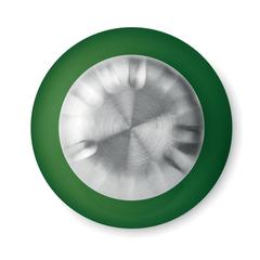 Vue Bouteille en verre 650ml - Aspen glass de couleur vert| Krokrodeal