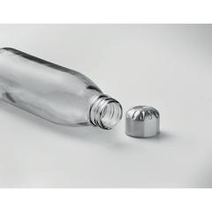 Vue Bouteille en verre 650ml - Aspen glass de couleur gris| Krokrodeal