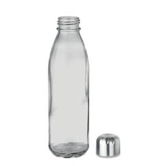 Vue Bouteille en verre 650ml - Aspen glass de couleur gris| Krokrodeal