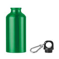 Vue Bouteille aluminium 400 ml - Mid moss de couleur vert| Krokrodeal
