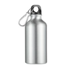 Vue Bouteille aluminium 400 ml - Mid moss de couleur gris| Krokrodeal