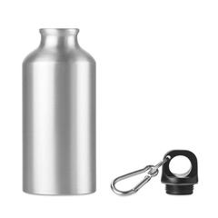 Vue Bouteille aluminium 400 ml - Mid moss de couleur gris| Krokrodeal