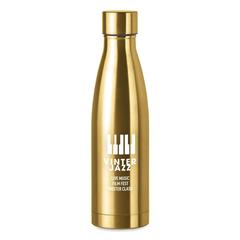 Vue Bouteille double paroi 500ml - Belo bottle de couleur jaune| Krokrodeal