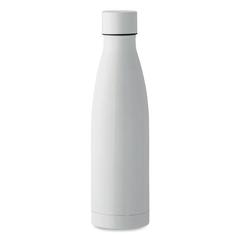 Vue Bouteille double paroi 500ml - Belo bottle de couleur blanc| Krokrodeal
