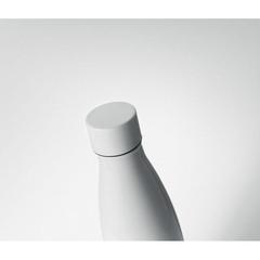 Vue Bouteille double paroi 500ml - Belo bottle de couleur blanc| Krokrodeal