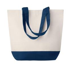 Vue Sac de plage toile 280gr/2 - Kleuren bag de couleur bleu| Krokrodeal