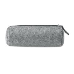 Vue Étui à crayons en feutre - Penlo de couleur gris| Krokrodeal