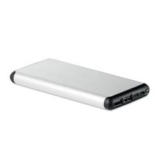 Vue Powerbank 10000 avec ventouse - Siur power de couleur gris| Krokrodeal