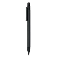 Vue Stylo à bille en papier/maïs - Cartoon coloured de couleur noir| Krokrodeal