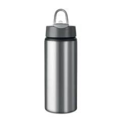 Vue Bouteille Aluminium 600 ml - Atlanta de couleur gris| Krokrodeal