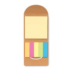 Vue Bloc-notes couv. en liège - Foldcork de couleur marron| Krokrodeal