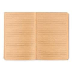 Vue Carnet A5 couverture en liège - Notecork de couleur marron| Krokrodeal