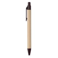 Vue Stylo à bille en café / ABS - Janeiro de couleur marron| Krokrodeal