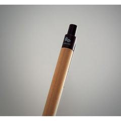 Vue Stylo à bille en café / ABS - Janeiro de couleur marron| Krokrodeal