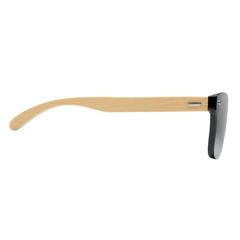 Vue Lunettes de soleil - Aloha de couleur gris| Krokrodeal