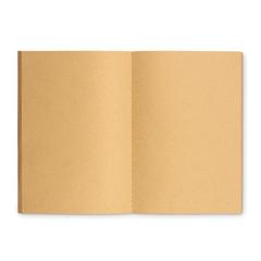 Vue Carnet A5 couv en carton - Mid paper book de couleur marron| Krokrodeal