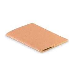 Carnet A6 couv en carton - Mini paper book publicitaire pas cher