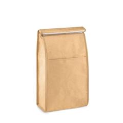 Vue Sac à lunch en papier 3L. - Paperlunch de couleur marron| Krokrodeal