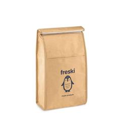 Vue Sac à lunch en papier 3L. - Paperlunch de couleur marron| Krokrodeal