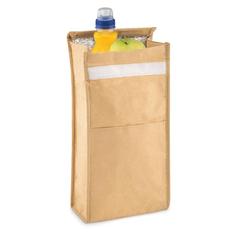 Vue Sac à lunch en papier 3L. - Paperlunch de couleur marron| Krokrodeal