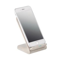 Vue Support et chargeur - Layaback de couleur marron| Krokrodeal