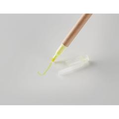 Vue Surligneur 2 en 1 - Duo paper de couleur jaune| Krokrodeal