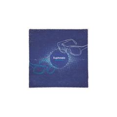 Vue Lingette en RPET 13x13cm - Rpet cloth de couleur blanc| Krokrodeal