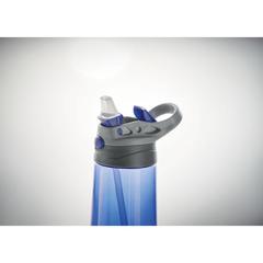 Vue Bouteille en Tritan™ - Shiku de couleur bleu| Krokrodeal