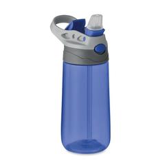 Vue Bouteille en Tritan™ - Shiku de couleur bleu| Krokrodeal