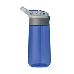 Vue Bouteille en Tritan™ - Shiku de couleur bleu| Krokrodeal