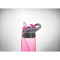 Vue Bouteille en Tritan™ - Shiku de couleur rose| Krokrodeal