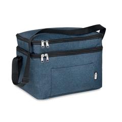 Vue Sac isotherme en RPET - Icecube de couleur bleu| Krokrodeal