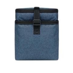 Vue Sac isotherme en RPET - Icecube de couleur bleu| Krokrodeal