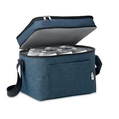 Vue Sac isotherme en RPET - Icecube de couleur bleu| Krokrodeal