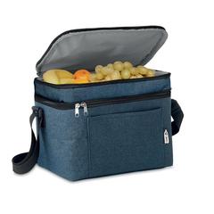 Vue Sac isotherme en RPET - Icecube de couleur bleu| Krokrodeal