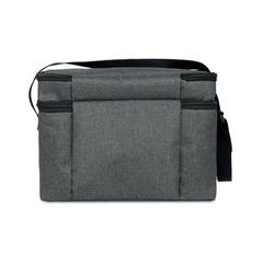Vue Sac isotherme en RPET - Icecube de couleur noir| Krokrodeal