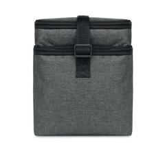 Vue Sac isotherme en RPET - Icecube de couleur noir| Krokrodeal