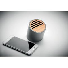 Vue Enceinte sans fil calcaire - Viana sound de couleur gris| Krokrodeal