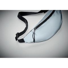 Vue Sac banane haute réflexion - Visiwaist de couleur gris| Krokrodeal