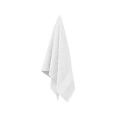 Vue Serviette coton bio 100x50 - Terry de couleur blanc| Krokrodeal