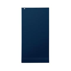 Vue Serviette coton bio 140x70 - Perry de couleur bleu| Krokrodeal