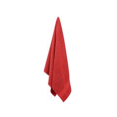 Vue Serviette coton bio 140x70 - Perry de couleur rouge| Krokrodeal