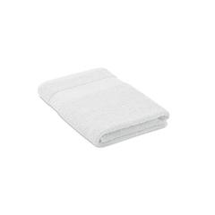 Vue Serviette coton bio 140x70 - Perry de couleur blanc| Krokrodeal