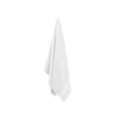 Vue Serviette coton bio 140x70 - Perry de couleur blanc| Krokrodeal