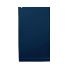 Vue Serviette coton bio 180x100 - Merry de couleur bleu| Krokrodeal