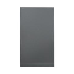 Vue Serviette coton bio 180x100 - Merry de couleur gris| Krokrodeal