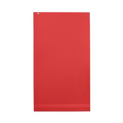 Vue Serviette coton bio 180x100 - Merry de couleur rouge| Krokrodeal
