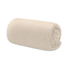 Vue Couverture de voyage en RPET - Musala rpet de couleur marron| Krokrodeal
