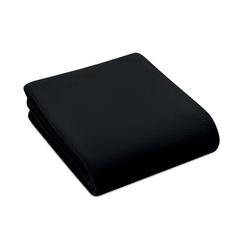 Vue Couverture de voyage en RPET - Musala rpet de couleur noir| Krokrodeal
